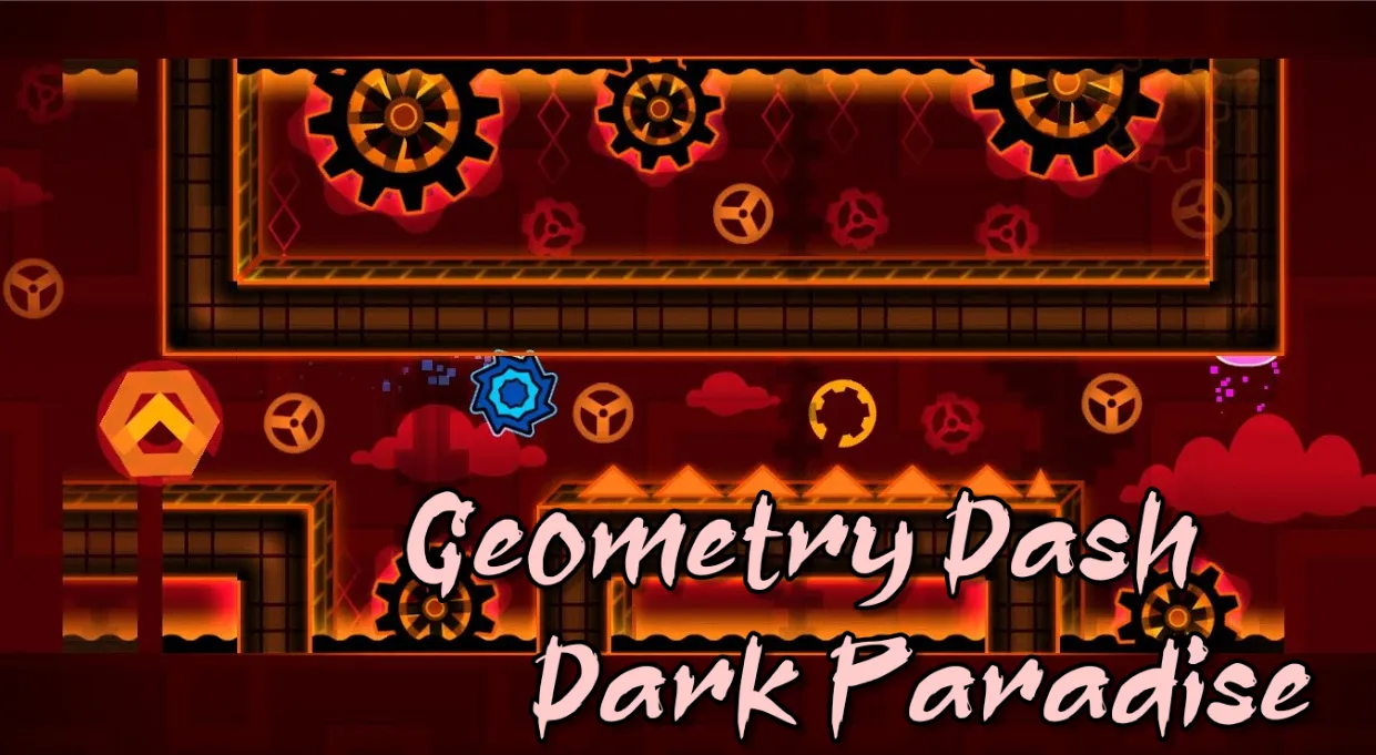 PLay Geometry Dash Dark Paradise now!