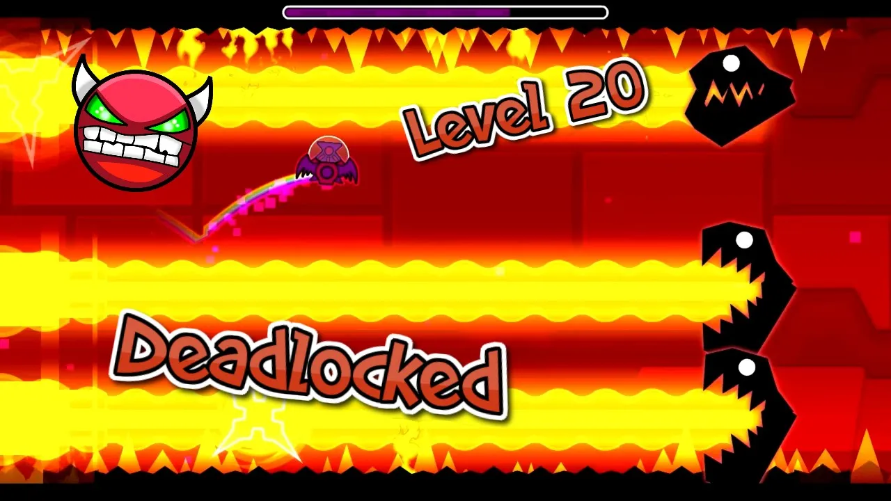 PLay Geometry Dash Deadlocked now!