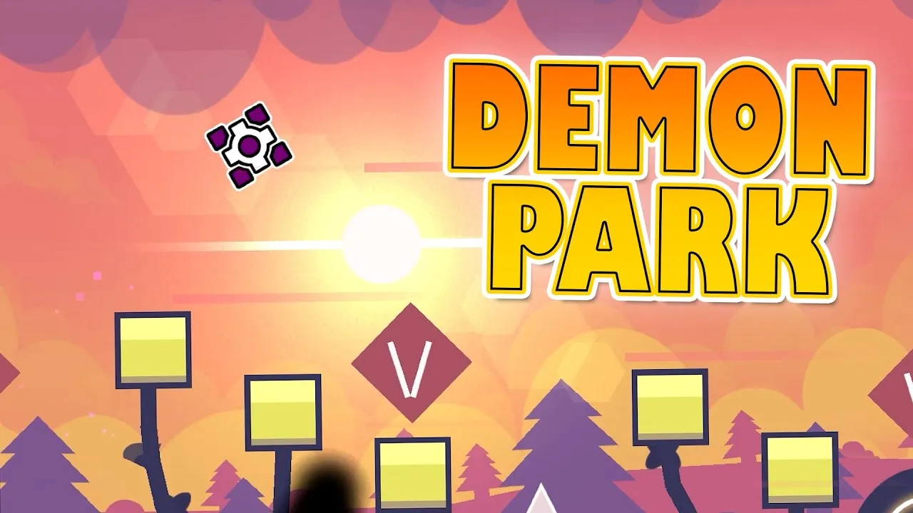 PLay Geometry Dash Demon Park now!
