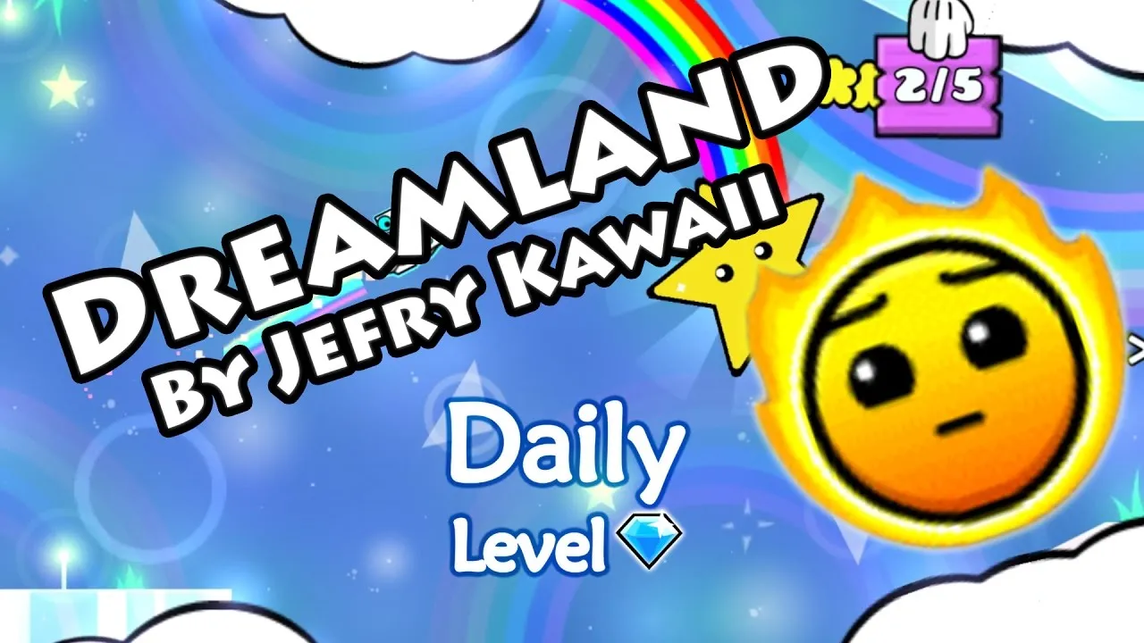 PLay Geometry Dash Dreamland now!