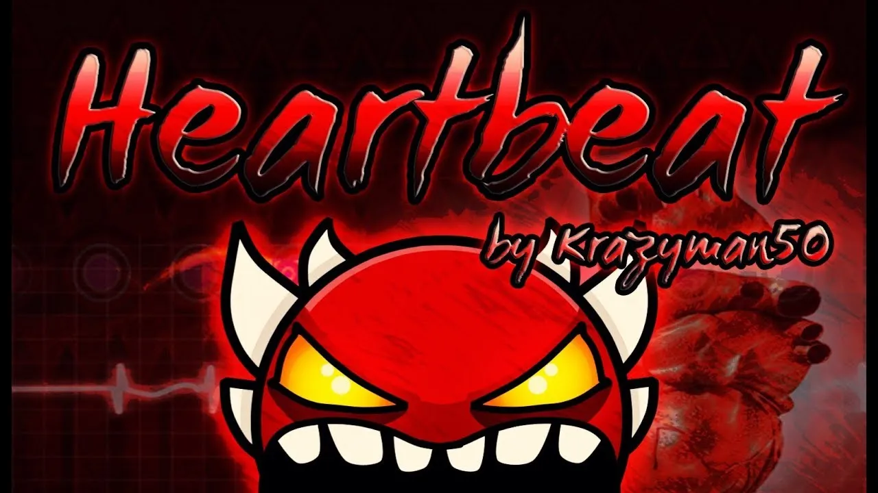 PLay Geometry Dash Heartbeat now!