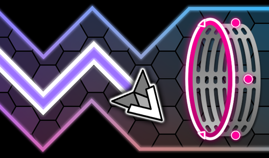 PLay Geometry Dash Hyper Wave: Neon Challenge 3 now!