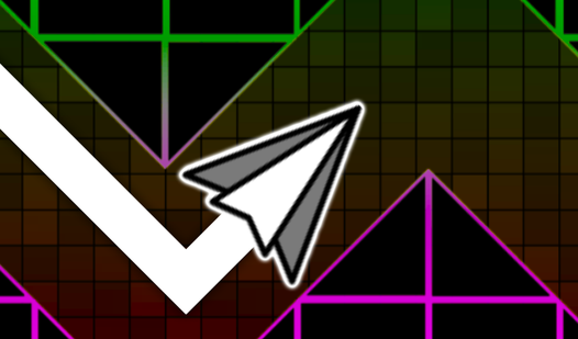 PLay Geometry Dash Hyper Wave: Neon Challenge now!