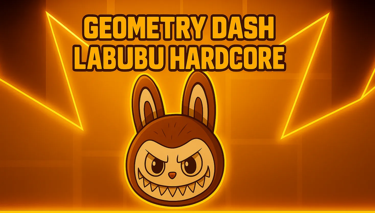 PLay Geometry Dash: Labubu Hardcore now!