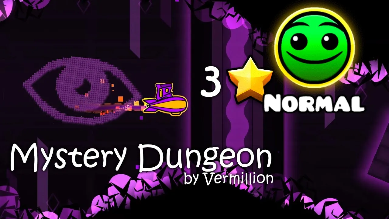 PLay Geometry Dash Mystery Dungeon now!
