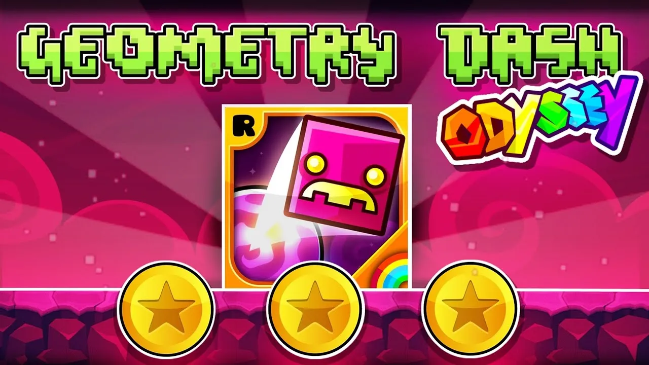 PLay Geometry Dash Odyssey now!