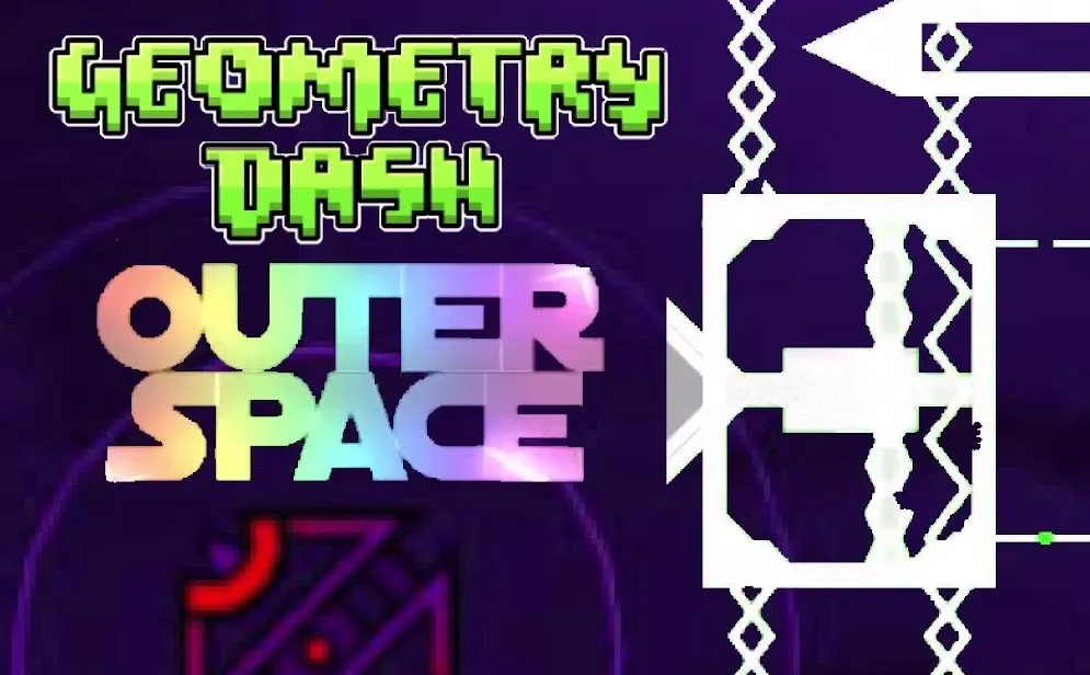 PLay Geometry Dash OuterSpace now!