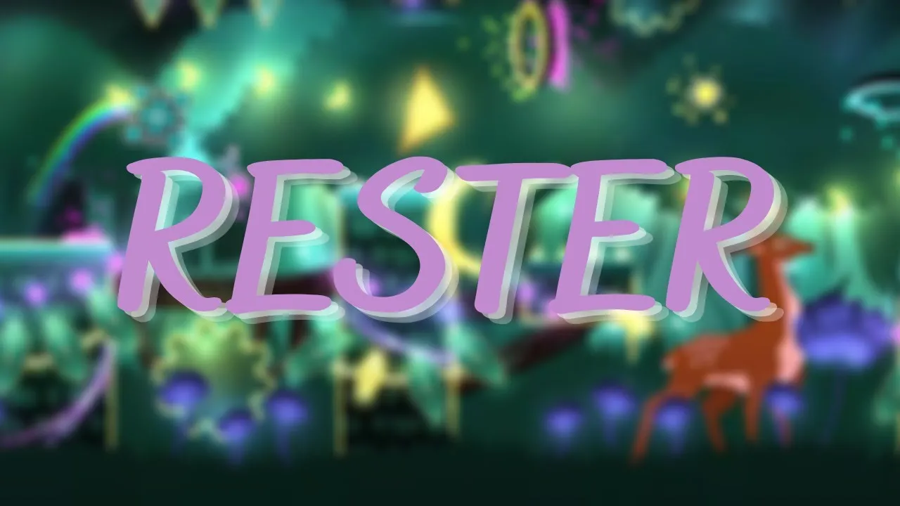 PLay Geometry Dash Rester now!