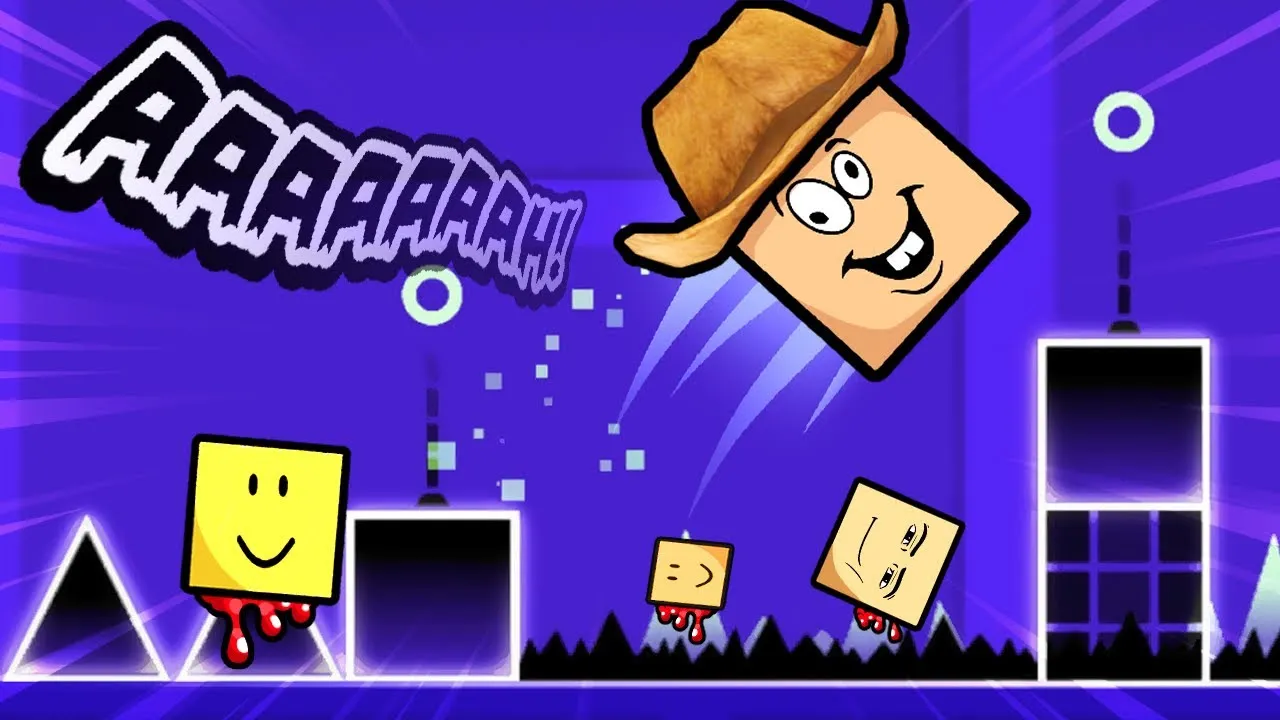 PLay Geometry Dash ROBLOX now!
