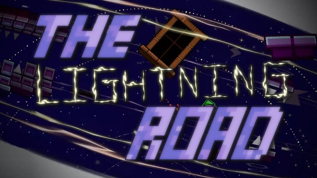 PLay Geometry Dash The Lightning Road now!