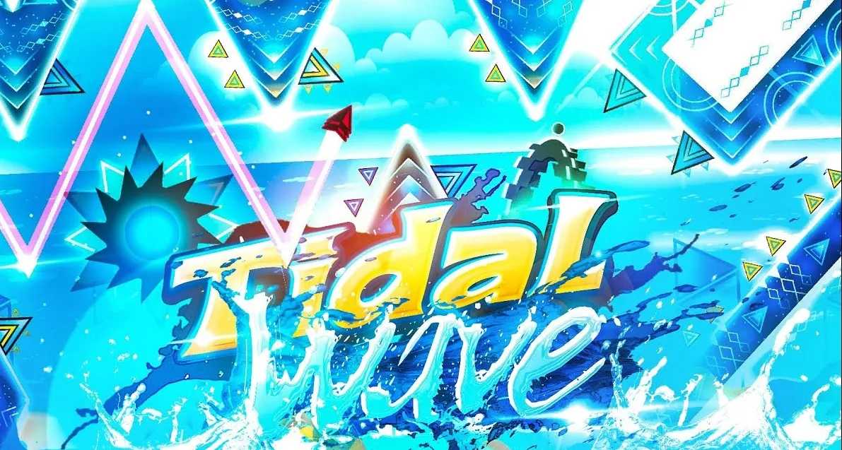 PLay Geometry Dash Tidal Wave now!