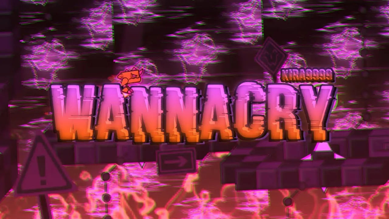 PLay Geometry Dash WANNACRY now!