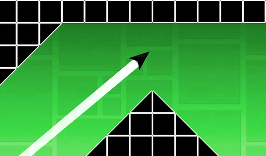 PLay Geometry Dash: Wave Challenge now!