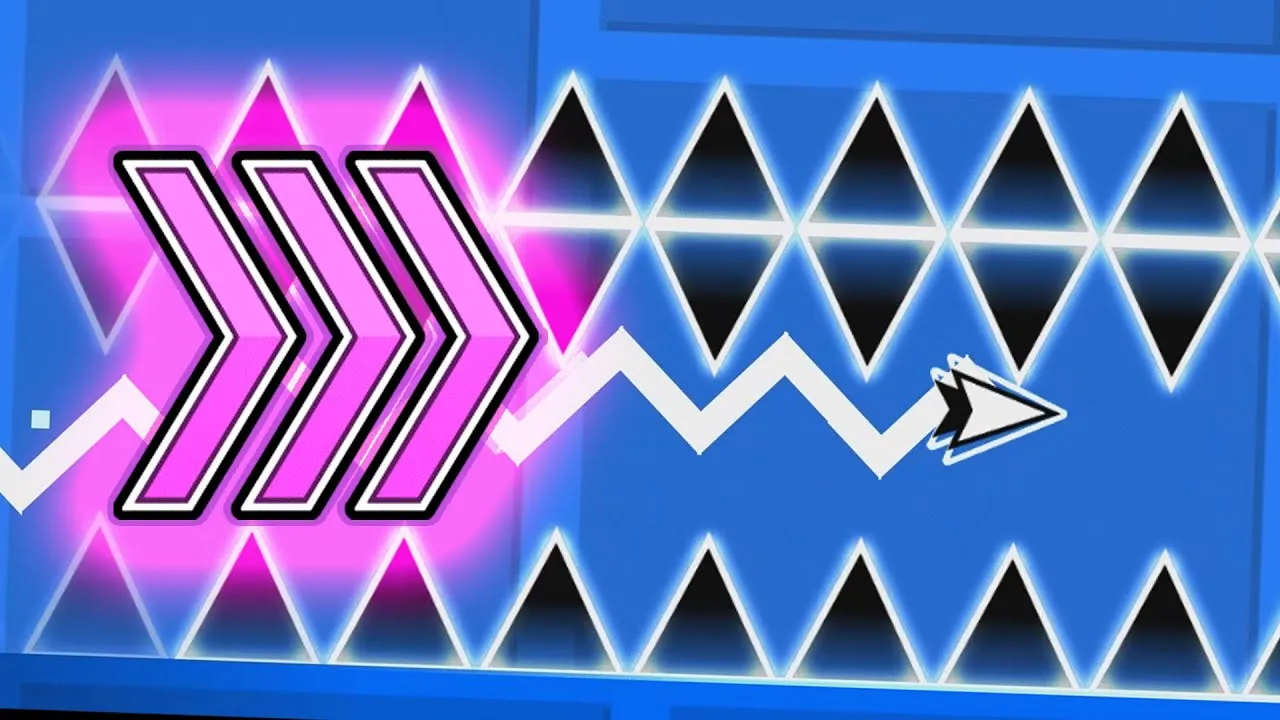 PLay Geometry Dash Wave Spam now!