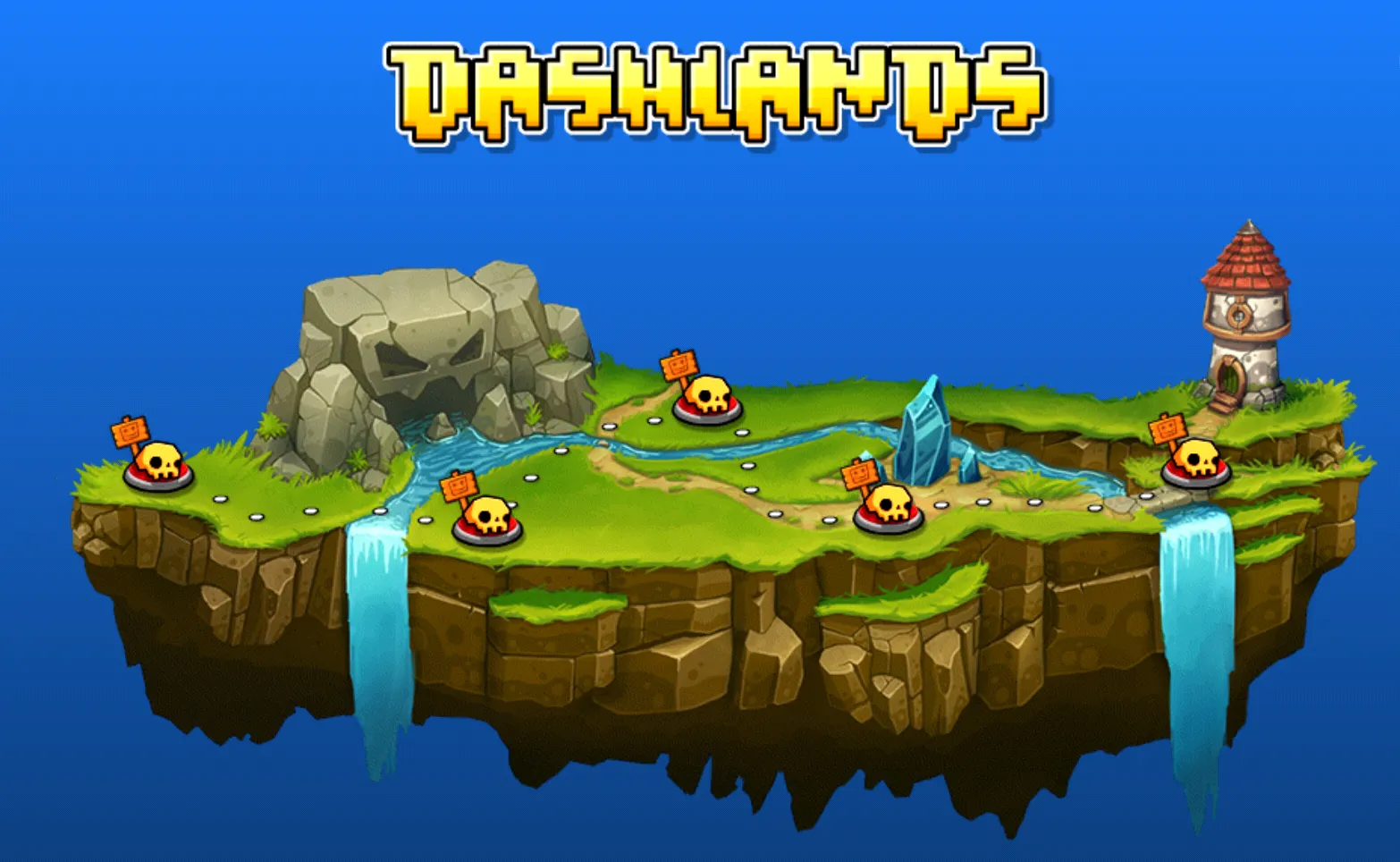 PLay Geometry Dash World Dashlands now!