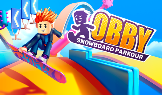 PLay Obby Snowboard Parkour now!