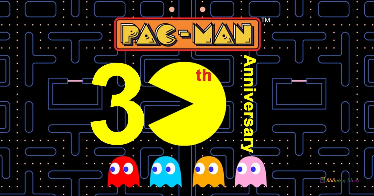 PLay Pacman 30th Anniversary now!