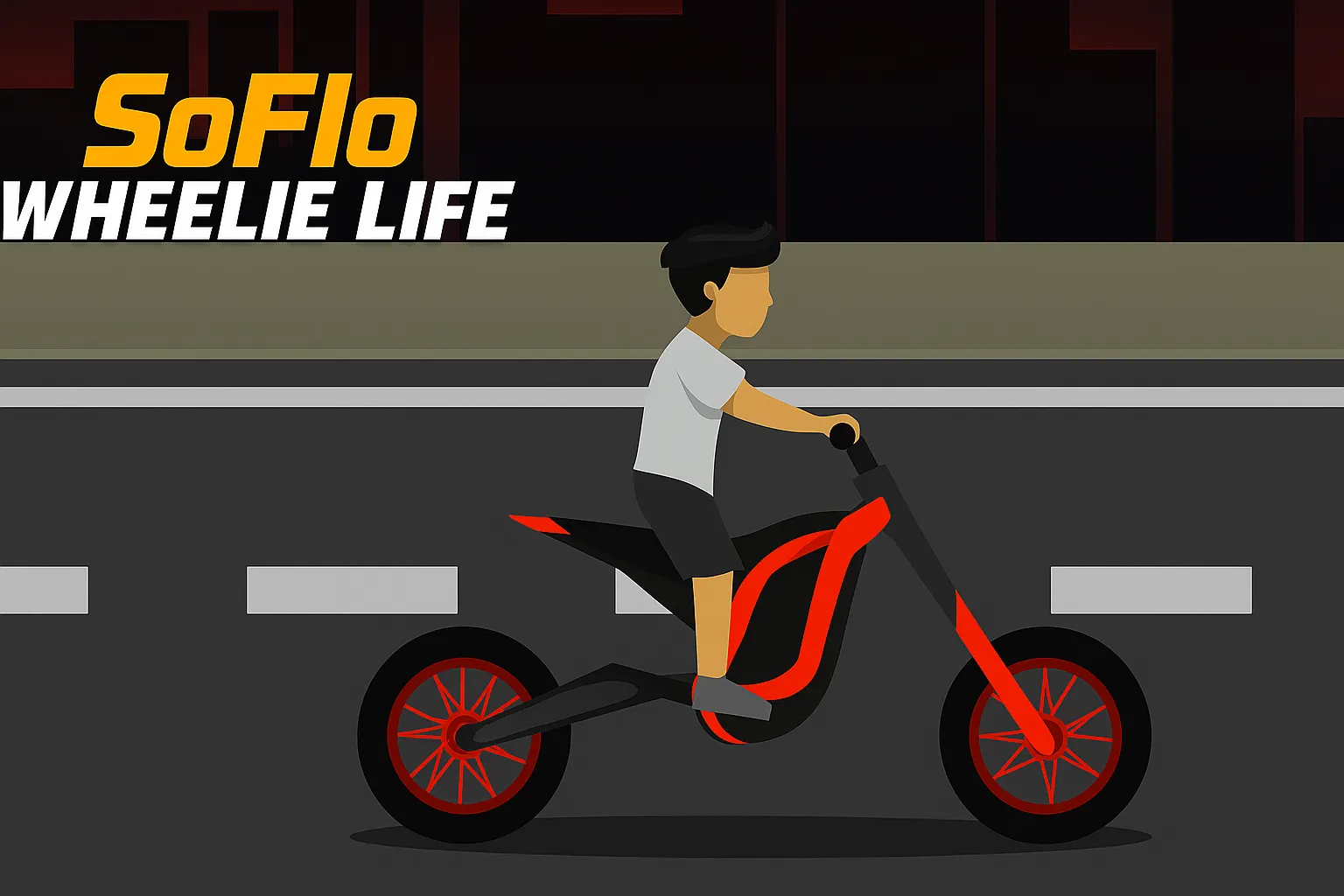 PLay Soflo Wheelie Life now!